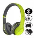 Megaloyalty P47 Wired & Wireless Bluetooth Headphone,Yellow Bluetooth  (Yellow, On the Ear)